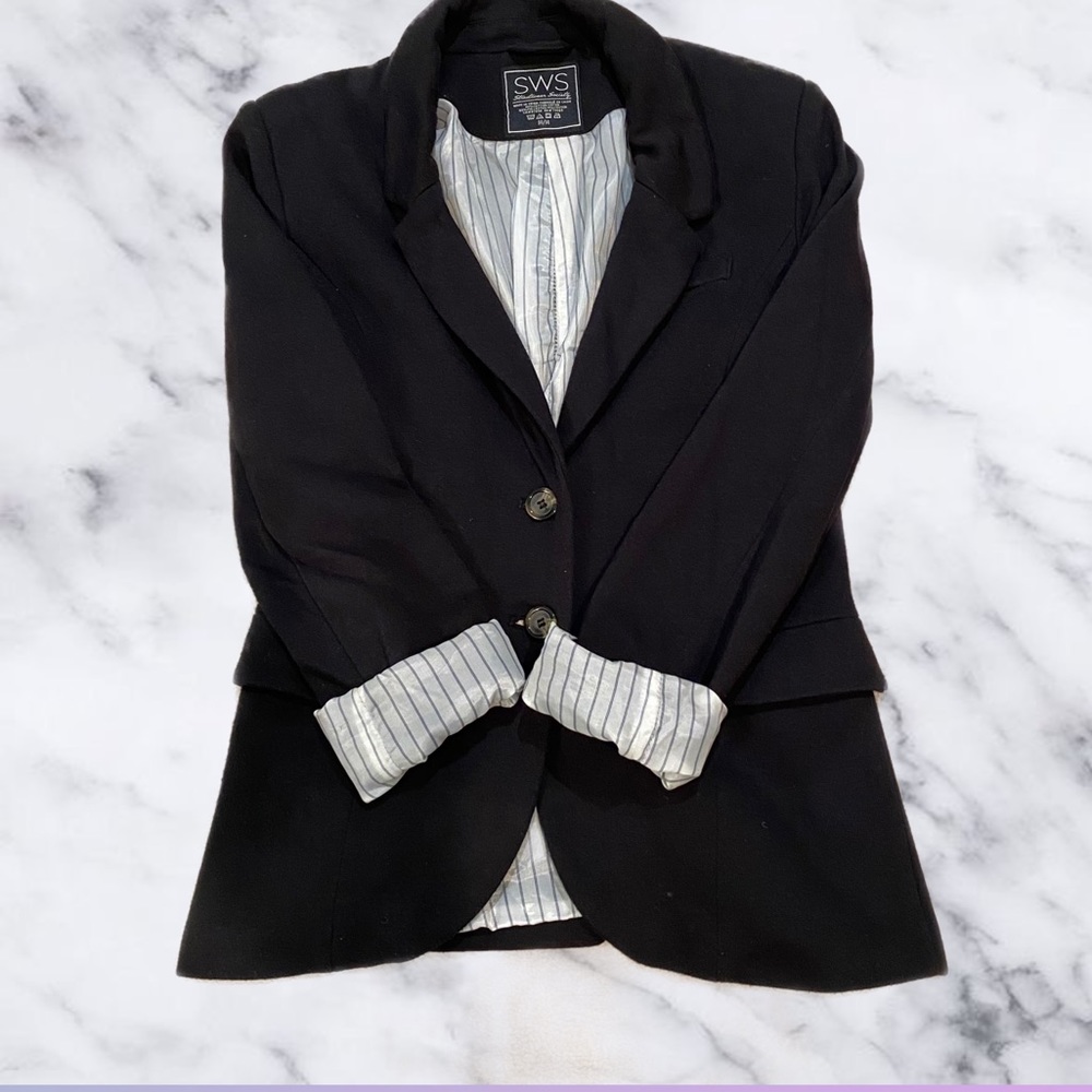 SWS Black Women's Blazer